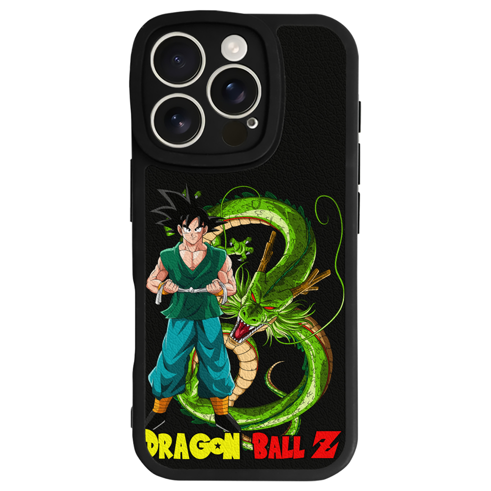 （画像用） ドラゴンボール 孫悟空（そん ごくう）Son Goku カカロット DRAGON BALL Kakarotto 【iPhone 16シリーズ対応】シリコンスマホケース（レザー調） 材質：シリコン